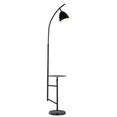 Black floor lamp
