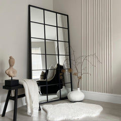 Rectangular windows mirror