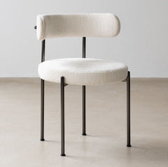 Arua boucle dining chair