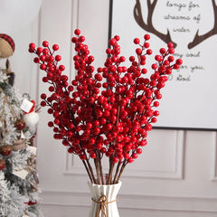 Red  cherry Christmas decor