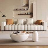 Luxury wood bamboo style coffee table