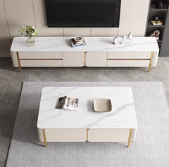 Tv stand set with center table