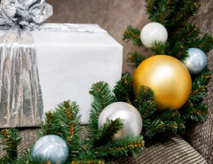 Christmas green garland decoration