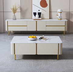 Tv stand set with center table