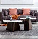 Aluminum brownish coffee table