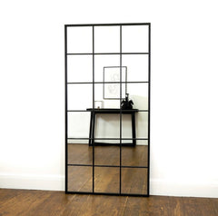 Rectangular windows mirror