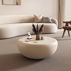Luxury wood bamboo style coffee table
