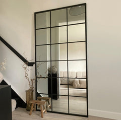 Rectangular windows mirror