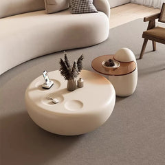 Luxury wood bamboo style coffee table