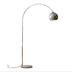 Liza silver arch floor lamp