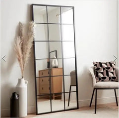 Rectangular windows mirror
