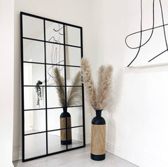 Rectangular windows mirror