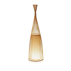 Bamboo floor lamp