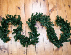 Christmas green garland decoration
