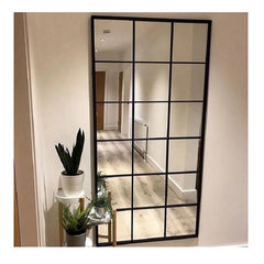 Rectangular windows mirror