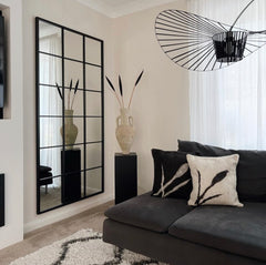 Rectangular windows mirror