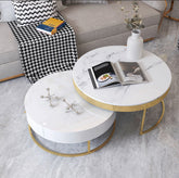 Marble coffee table