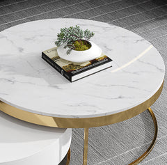 Marble coffee table