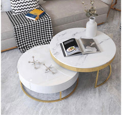 Marble coffee table