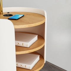 Said table with floor lamp