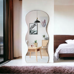 Alixa irregular shape backlight mirror