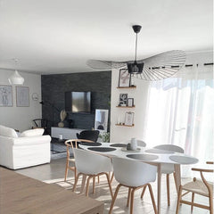 Vilano black chandelier