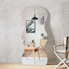 Alixa irregular shape backlight mirror