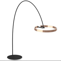 QRD مصباح أرضي كبير مقوس