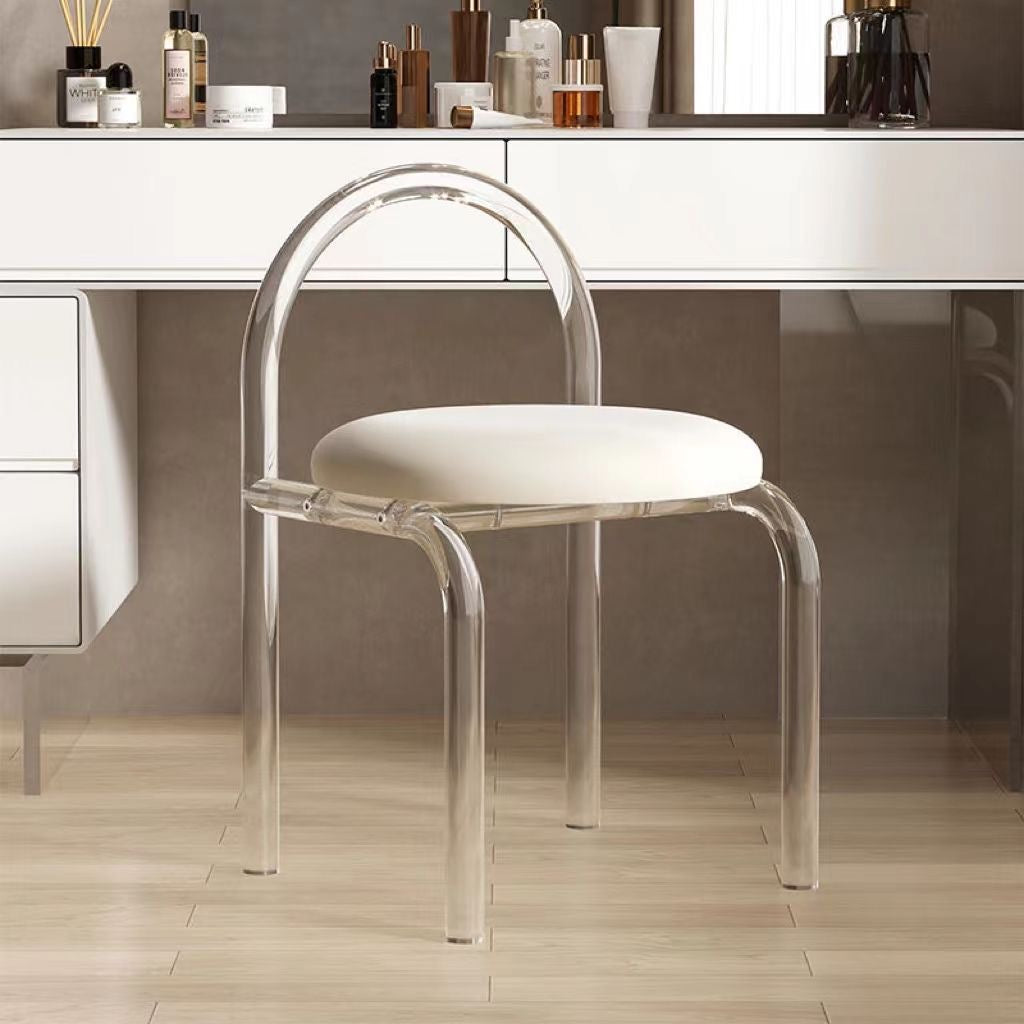 Acrylic dining chairs