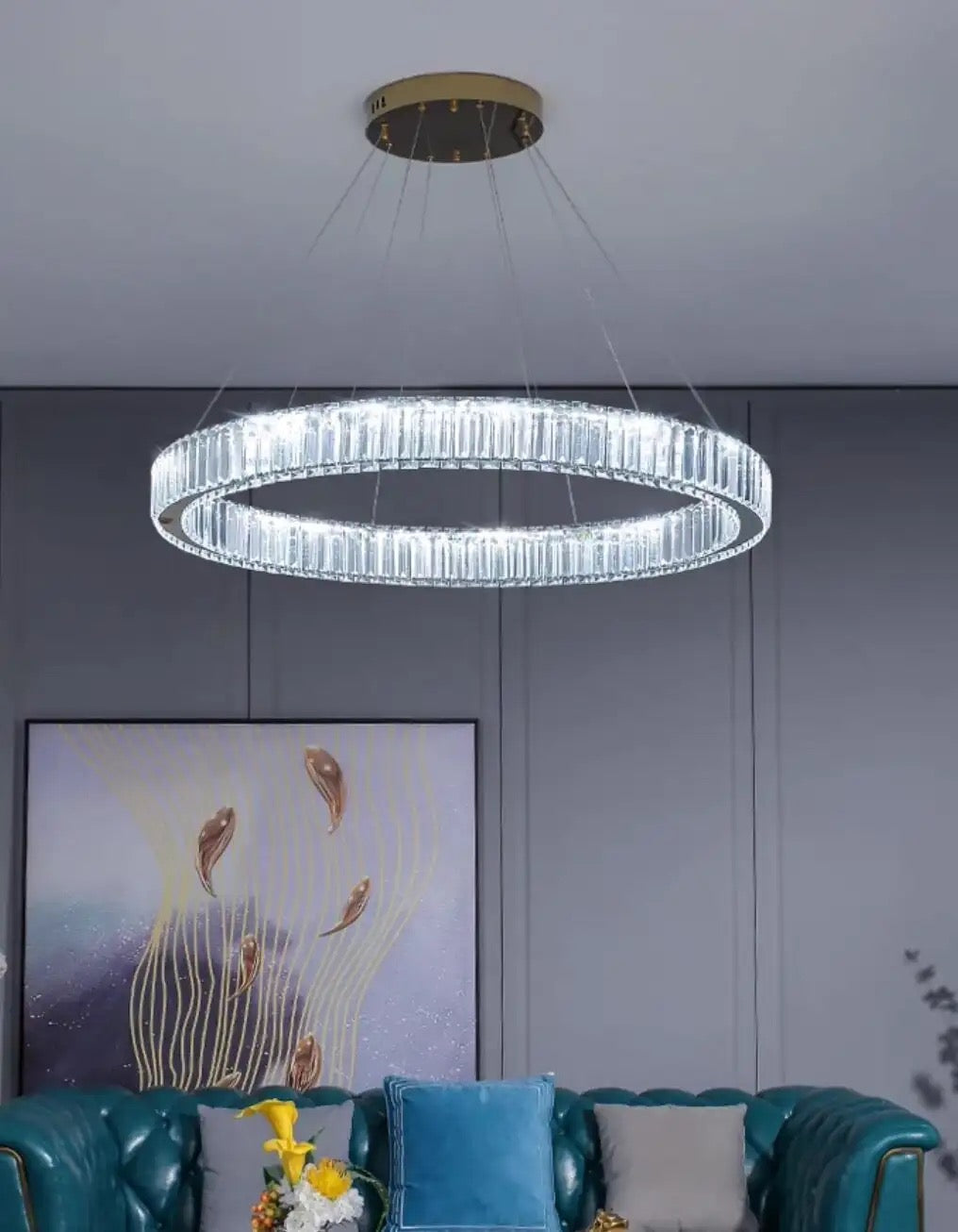 Crystal chandelier