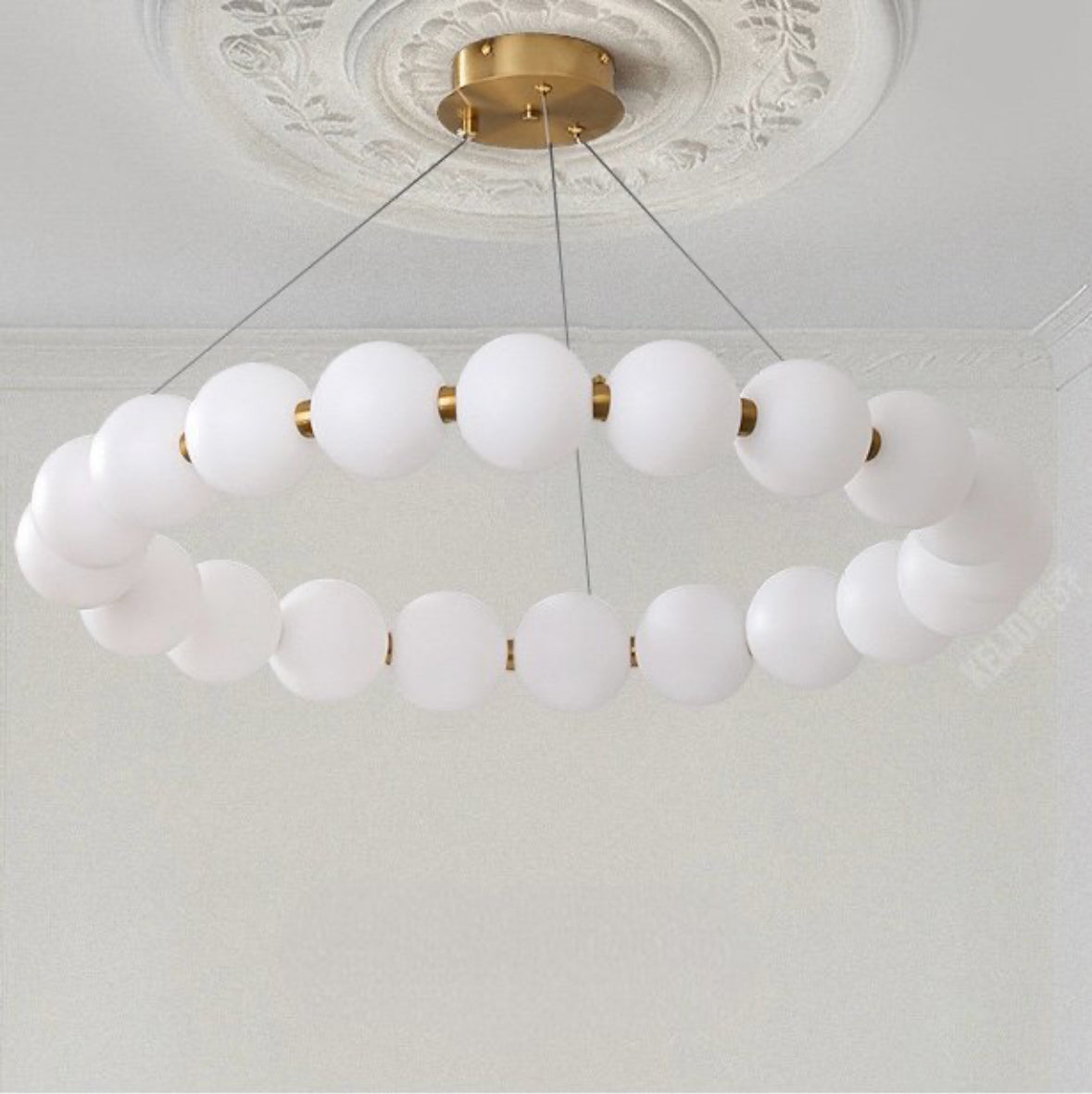 Cozy chandelier