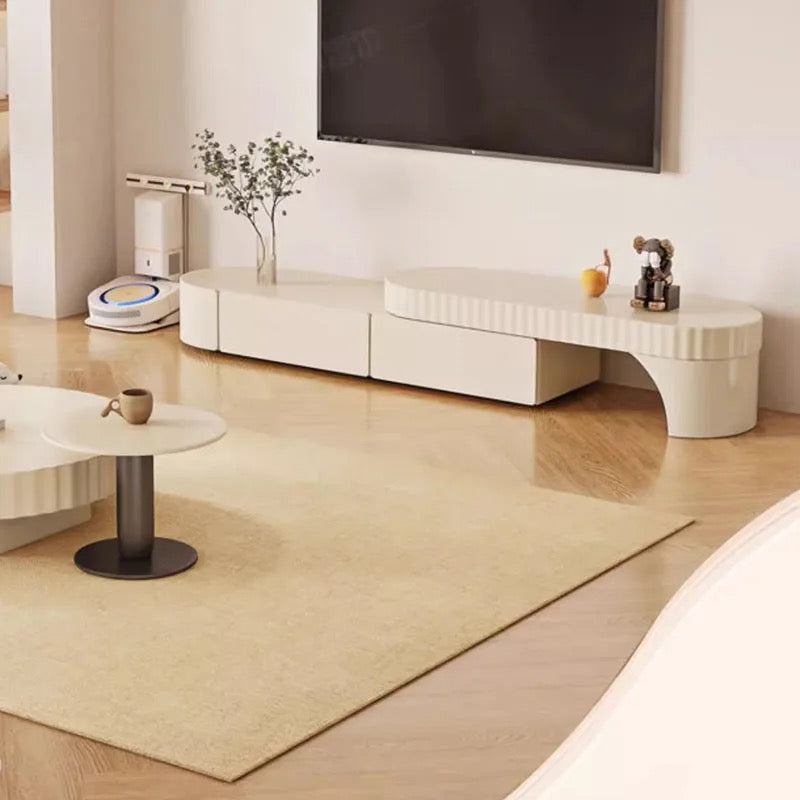 Luxury tv wooden table