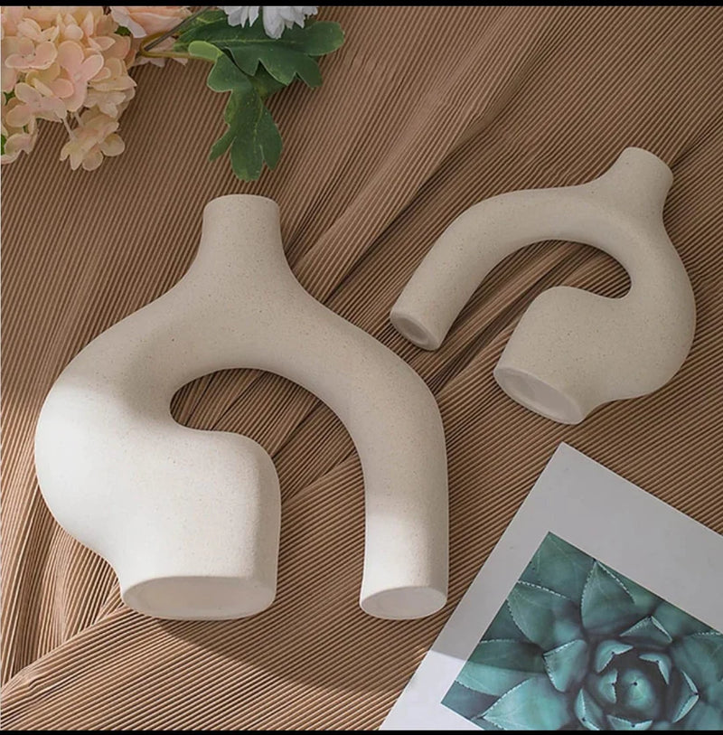 ceramic vase  (set of 2 )