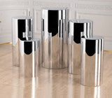 silver Stand of 5 Pieces For Events Wedding