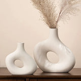 ceramic vase set of 2