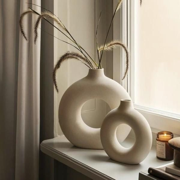 White Ceramic Vase