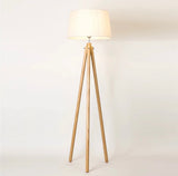 Boho Style Floor Lampshade with Wood Base size 170 cm
