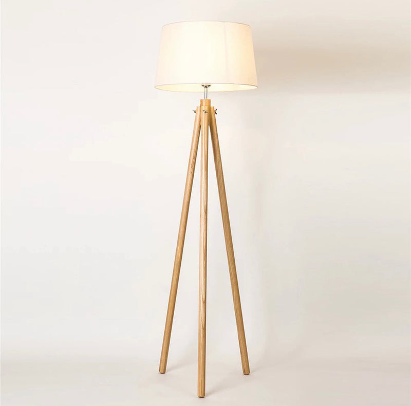 Boho Style Floor Lampshade with Wood Base size 170 cm