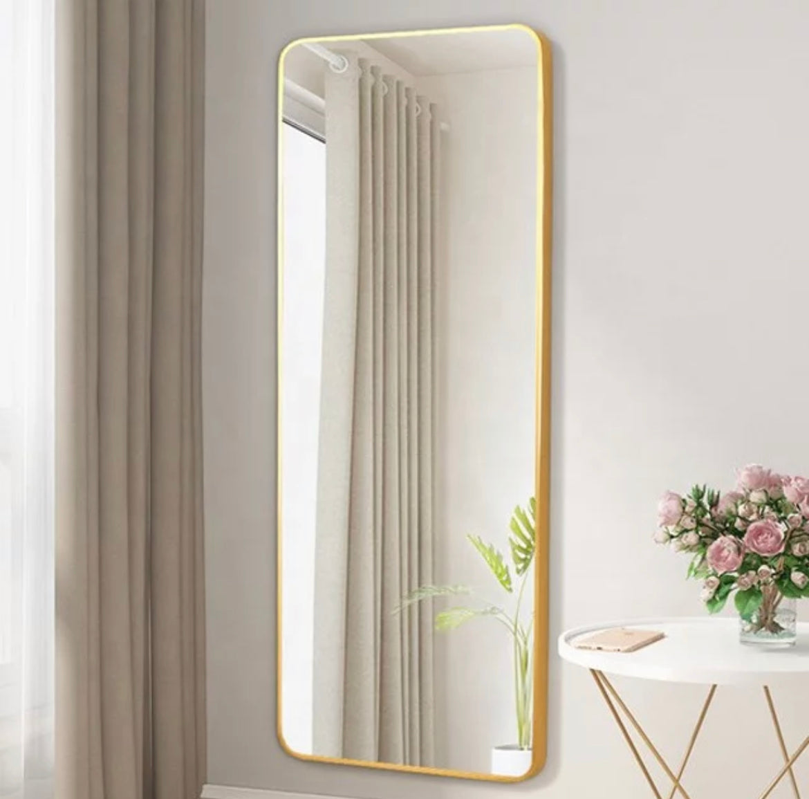 Wall Mirror Stainless steel with double position