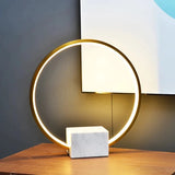 Marble Ring Table Lamp