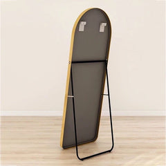 Golden Arch Mirror with Floor Stand size 165x55cm