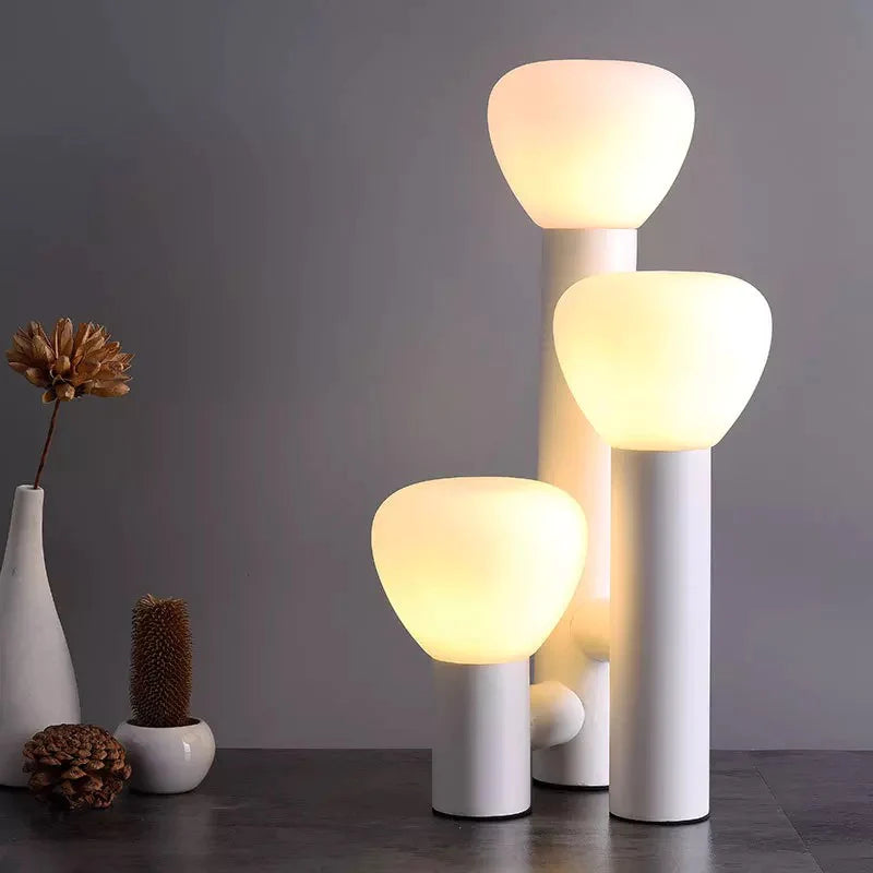 Morel Modern white table lamp